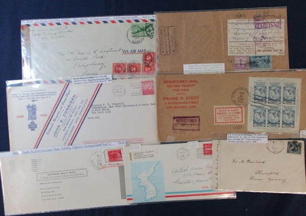 USA Postal History Cover Group #3 (Est $350-450) 