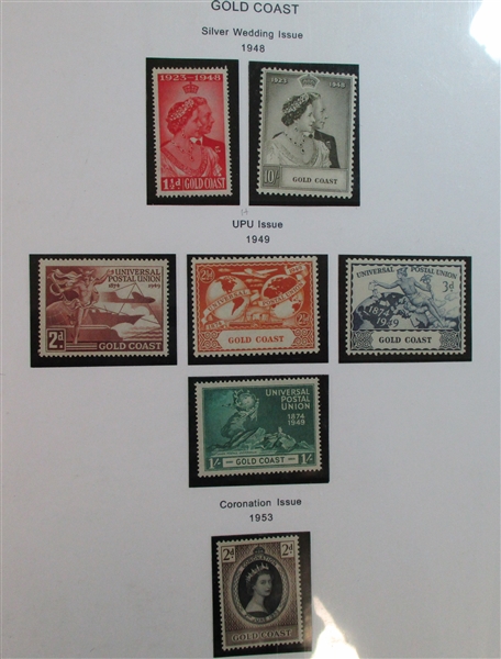 Gold Coast - Ghana Collection in 6 Binders (Est $550-750)