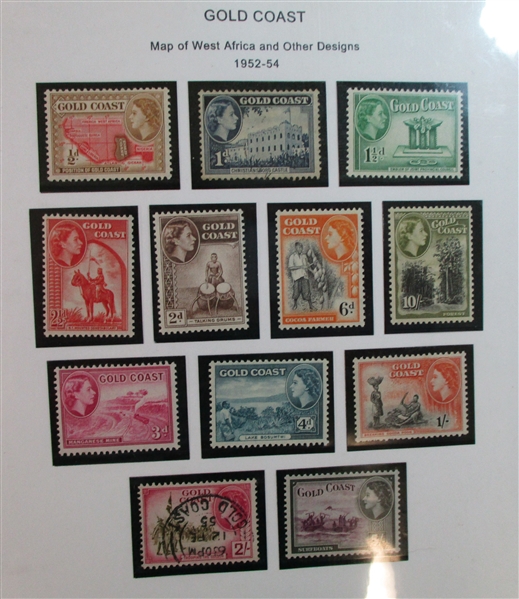 Gold Coast - Ghana Collection in 6 Binders (Est $550-750)