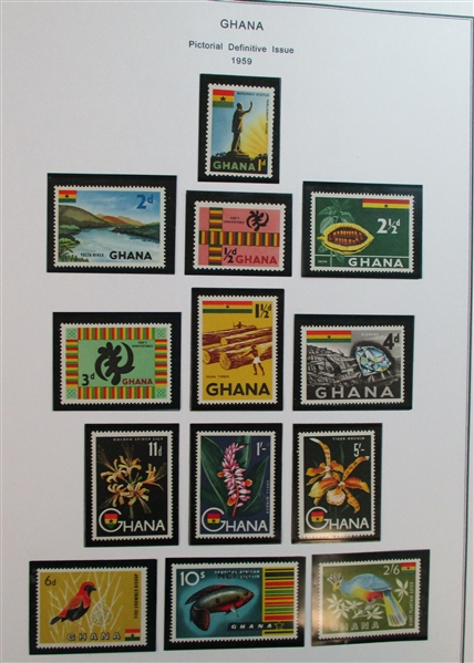 Gold Coast - Ghana Collection in 6 Binders (Est $550-750)