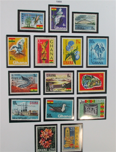 Gold Coast - Ghana Collection in 6 Binders (Est $550-750)