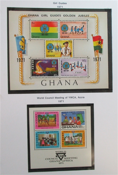 Gold Coast - Ghana Collection in 6 Binders (Est $550-750)