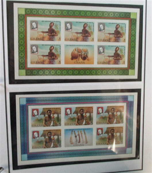 Gold Coast - Ghana Collection in 6 Binders (Est $550-750)