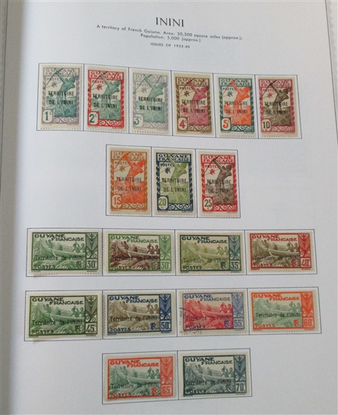 French Colonies Consignment Remainder in Large Box (Est $300-400)