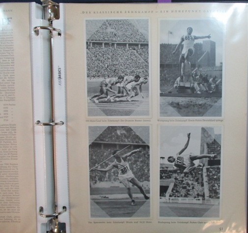 1936 Berlin Olympic Games Presentation in 2 Binders (Est $150-200)   