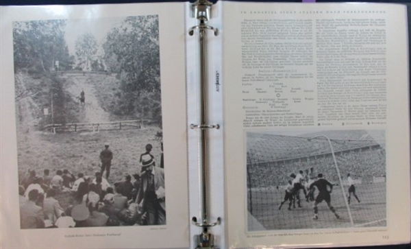 1936 Berlin Olympic Games Presentation in 2 Binders (Est $150-200)   