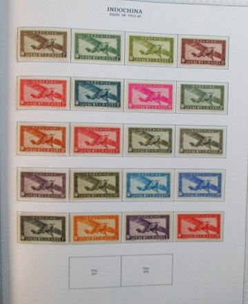 Indo-China Collection on Minkus Pages (Est $90-120)