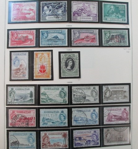 Foreign Collection on Scott Pages, G Countries, 1940-1960 (Est $325-400)