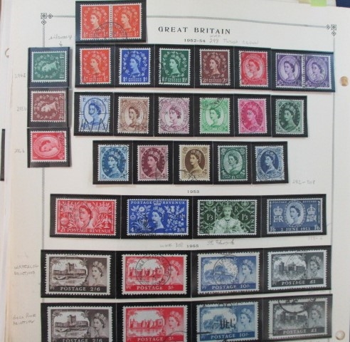 Foreign Collection on Scott Pages, G Countries, 1940-1960 (Est $325-400)