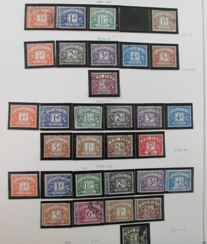 Foreign Collection on Scott Pages, G Countries, 1940-1960 (Est $325-400)