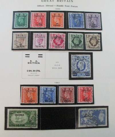 Foreign Collection on Scott Pages, G Countries, 1940-1960 (Est $325-400)