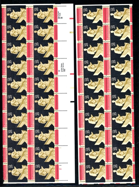 USA Scott 2412 Block of 20 with Color Shift, US House of Representatives (Est $250-300)