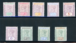 Northern Nigeria Scott 1-9 MH/MHR Complete Set, 1900 Victoria (SCV $641)