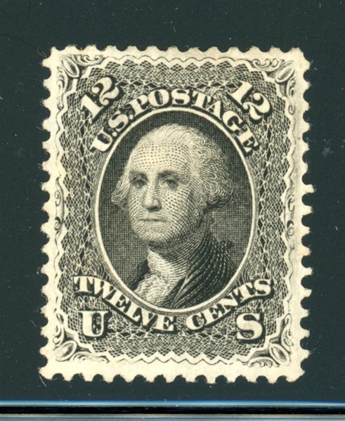 USA Scott 69 Used F-VF, 12¢ 1861 Washington (SCV $95)