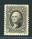 USA Scott 69 Used F-VF, 12¢ 1861 Washington (SCV $95)