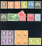 USA Consignment Remainder of MNH Items (Est $100-150)