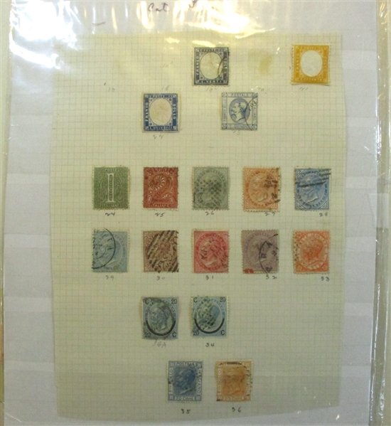 Italy Pre-WW2 Collection and Accumulation (Est $800-1000) 