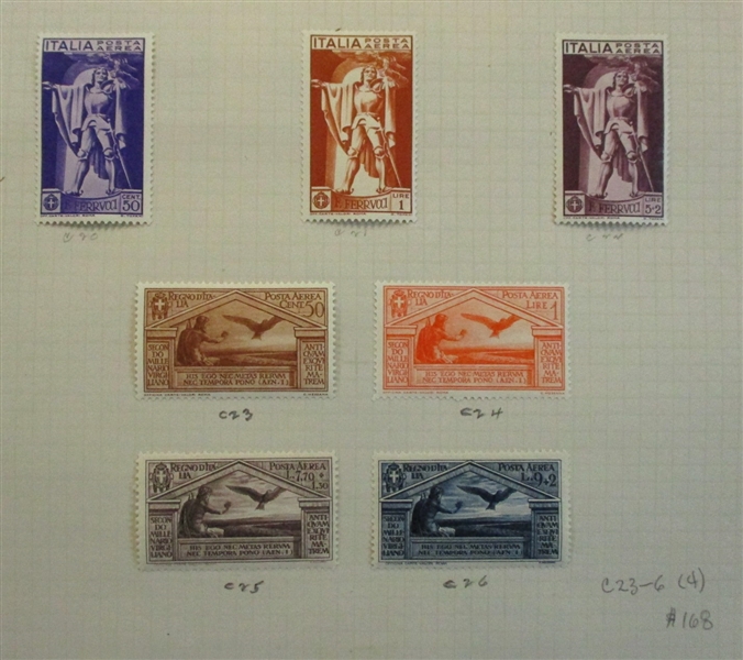 Italy Pre-WW2 Collection and Accumulation (Est $800-1000) 