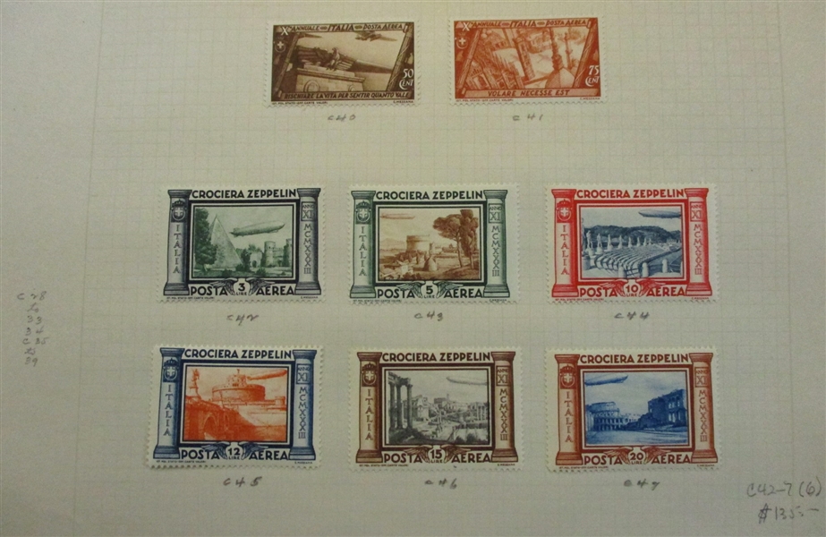 Italy Pre-WW2 Collection and Accumulation (Est $800-1000) 