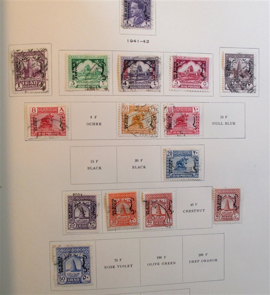 British Asia Collection in 3 Scott Specialty Albums (Est $90-120)
