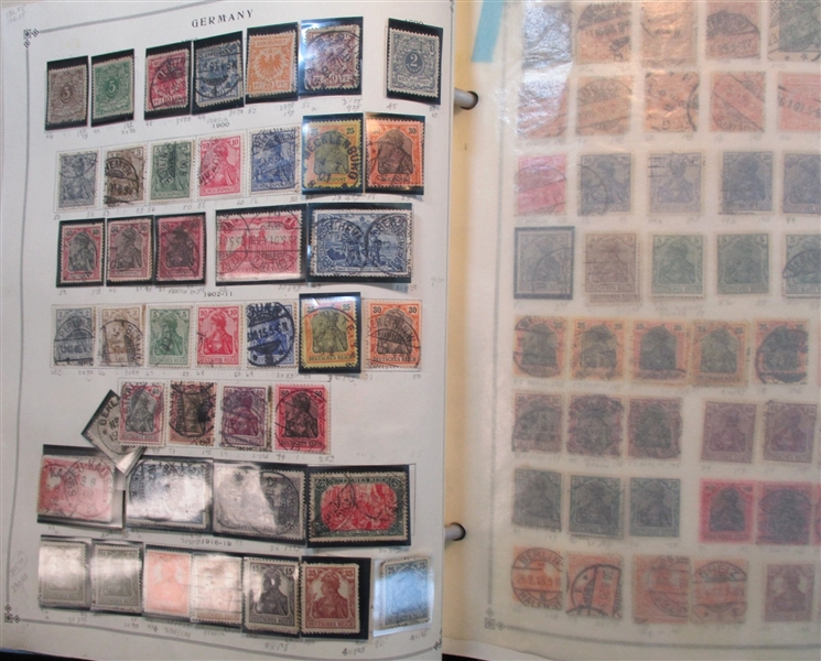 Germany and Areas Collection in Scott Album (Est $600-750)