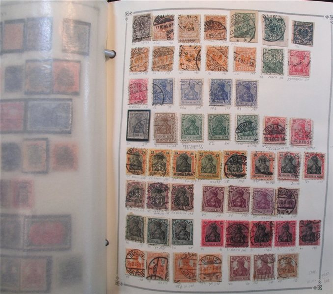 Germany and Areas Collection in Scott Album (Est $600-750)
