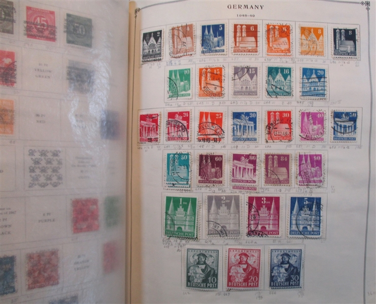 Germany and Areas Collection in Scott Album (Est $600-750)
