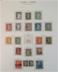 Canada Collection to 1987 in 2 Schaubek Hingeless Albums (Est $1800-2400)