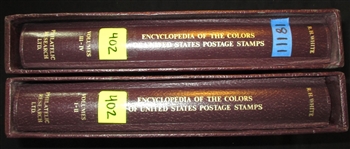 Whites Encyclopedia of the Colors of United States Postage Stamps, Volumes I-IV (Est $350-450)