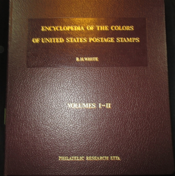 White's Encyclopedia of the Colors of United States Postage Stamps, Volumes I-IV (Est $350-450)