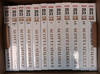 2023 Scott Catalogs - 12-Volume Set, Used, Like-New Condition (Est $250-350)