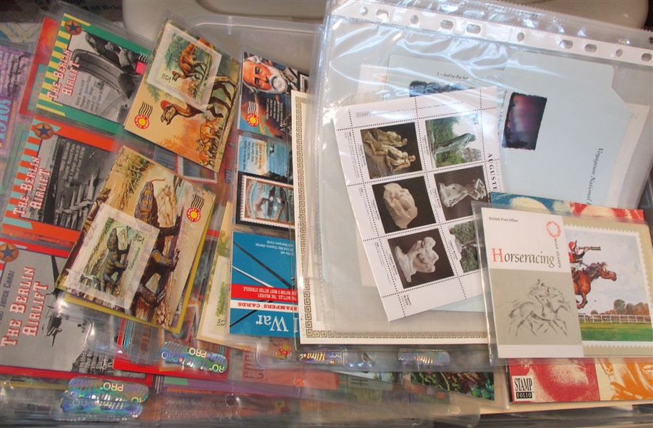 Two Large Boxes Filled with a US and Foreign Mish Mash (Est $200-300) 