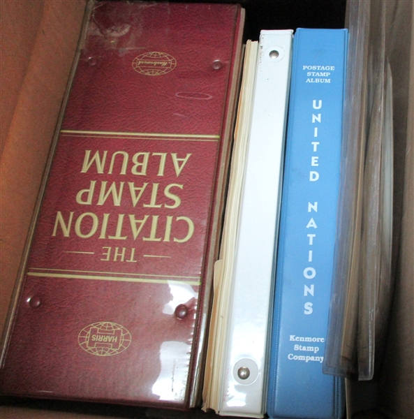 Two Large Boxes Filled with a US and Foreign Mish Mash (Est $200-300) 