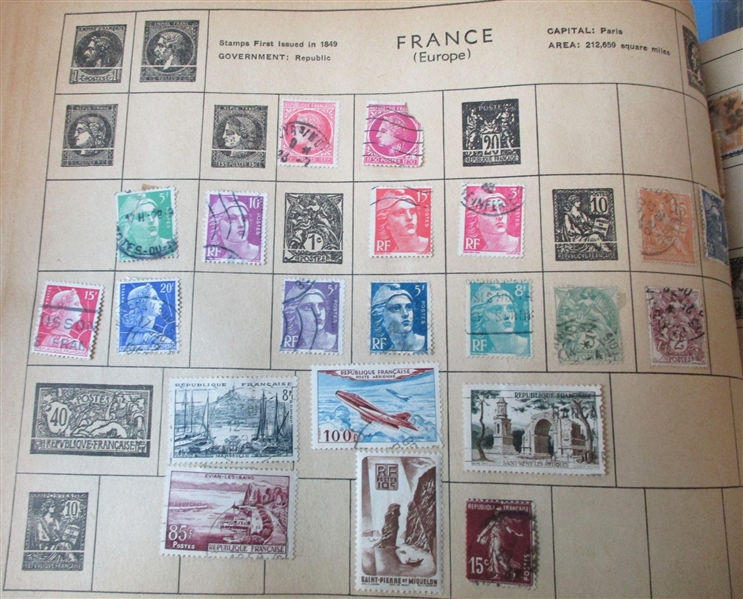 Two Large Boxes Filled with a US and Foreign Mish Mash (Est $200-300) 