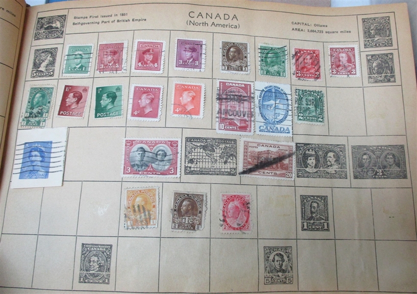 Two Large Boxes Filled with a US and Foreign Mish Mash (Est $200-300) 