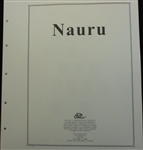 Nauru Collection, 1916-1966 on Palo Hingeless Pages (SCV $559)