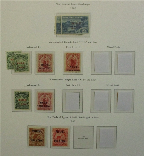 Nuie Collection on Palo Hingeless Pages (SCV $981)