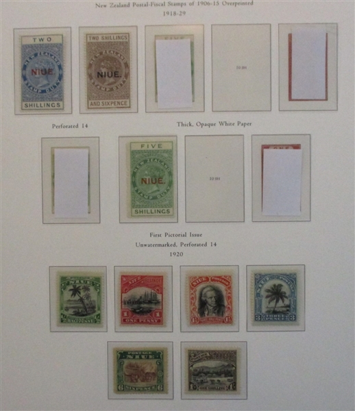 Nuie Collection on Palo Hingeless Pages (SCV $981)