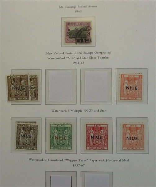 Nuie Collection on Palo Hingeless Pages (SCV $981)