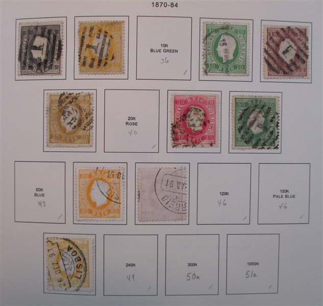 Portugal Collection to 1983 in Scott Binder (Est $450-600)