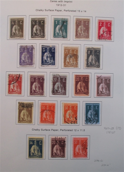Portugal Collection to 1983 in Scott Binder (Est $450-600)