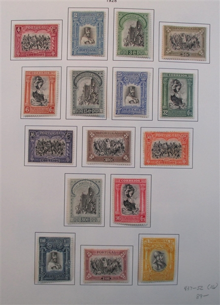 Portugal Collection to 1983 in Scott Binder (Est $450-600)