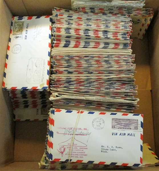 US/Canada Airmail Cover Lot (Est $150-250)
