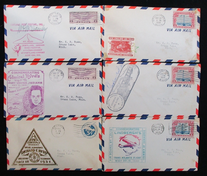 US/Canada Airmail Cover Lot (Est $150-250)