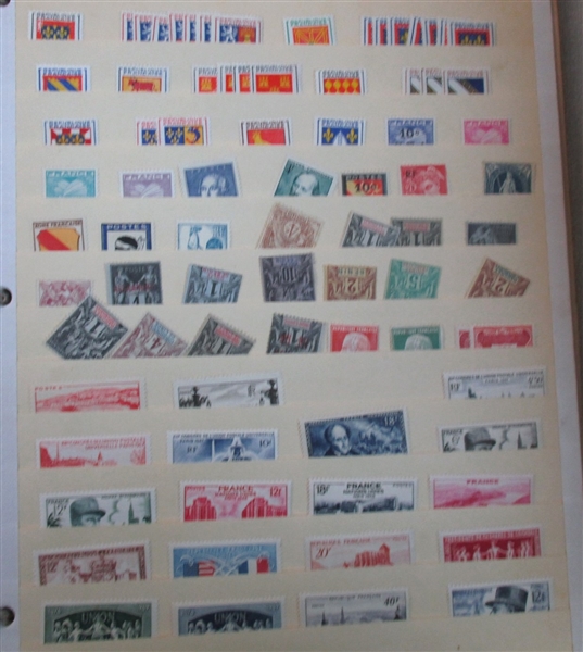 Foreign Accumulation in 23 Binders (Est $600-800)