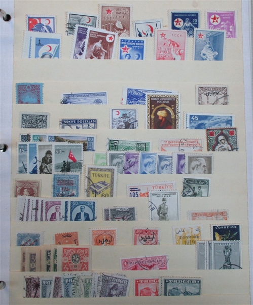 Foreign Accumulation in 23 Binders (Est $600-800)