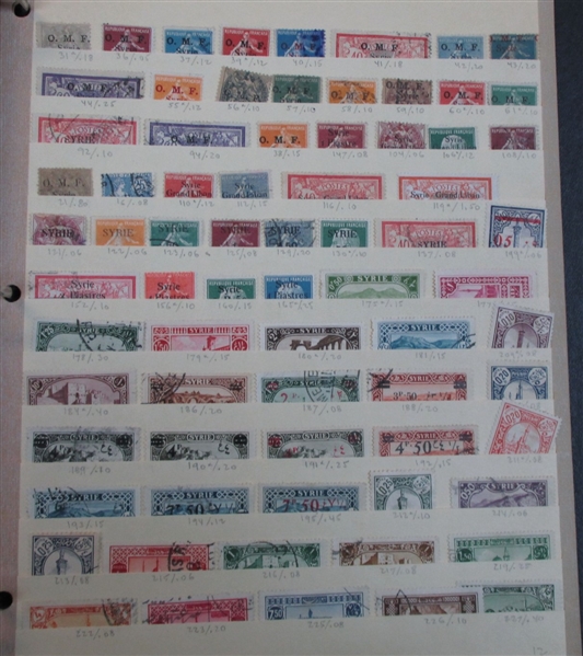 Foreign Accumulation in 23 Binders (Est $600-800)