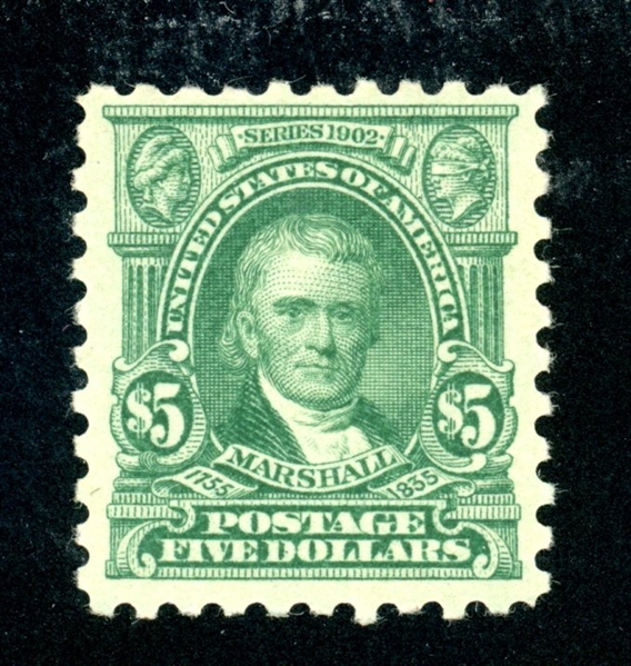 USA Scott 480 MH Fine+, $5 Marshall (SCV $170)