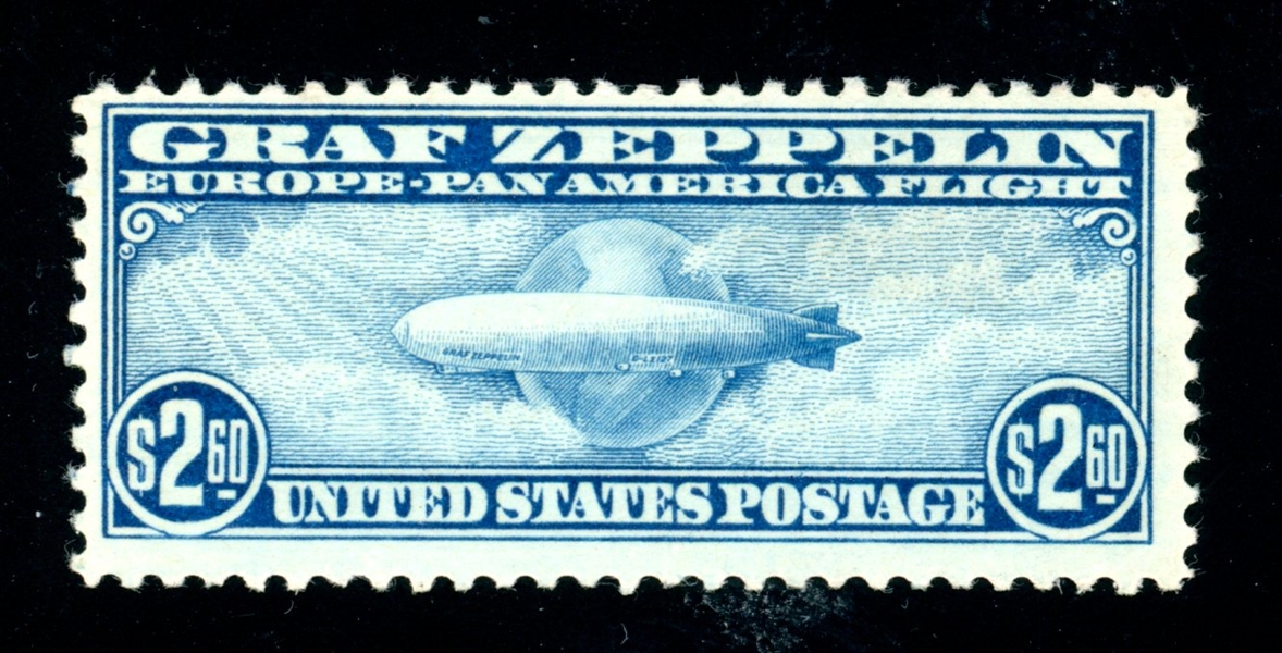 USA Scott C15 MNH Fine, 1930 $2.60 Zeppelin (SCV $850)