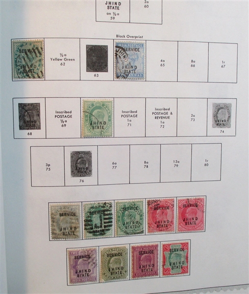 India States Collection in 3 Binders (Est $175-200)